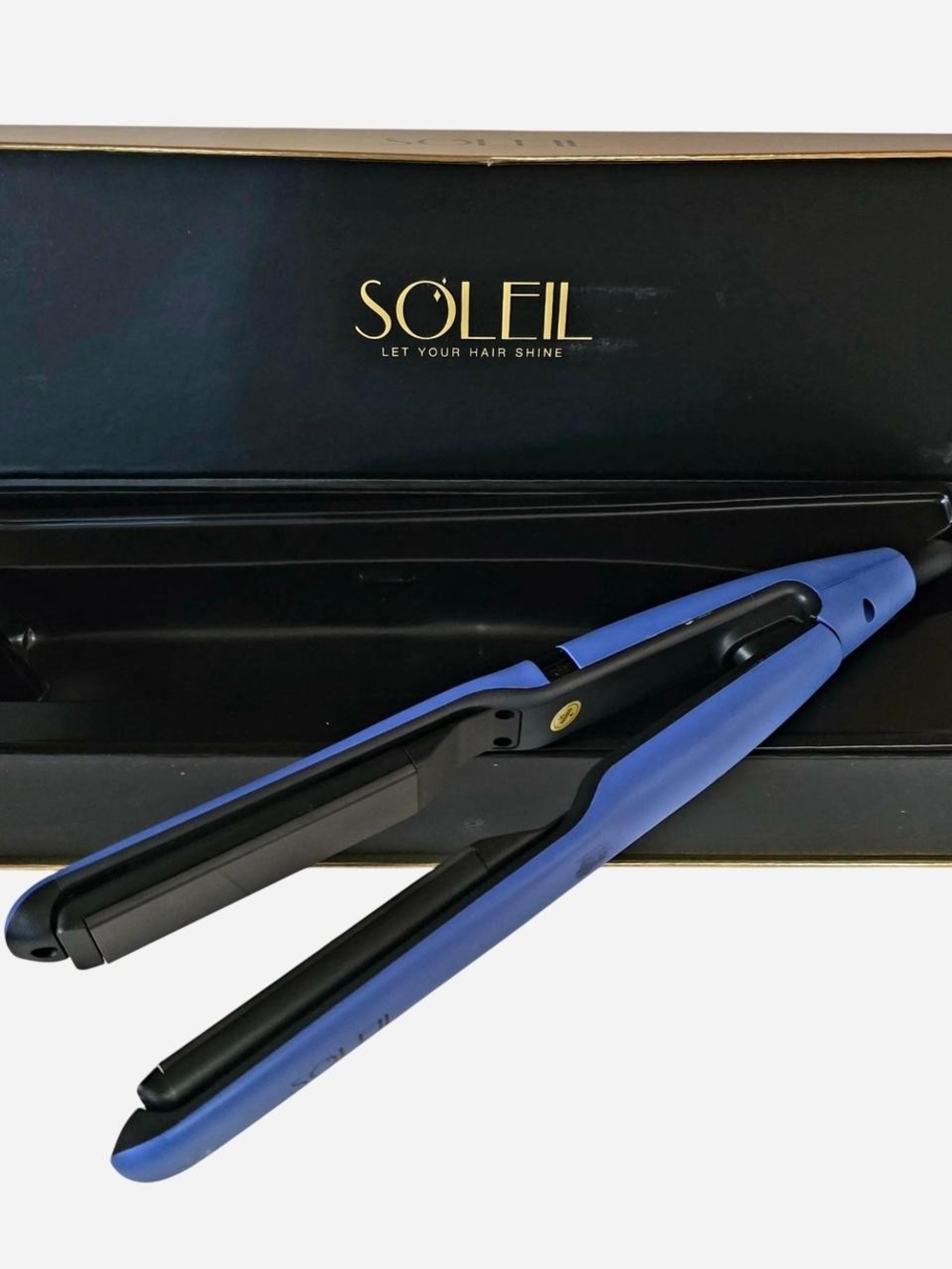 Soleil COBALT BLUE Dynamic Styler Hair Straightener (MSRP $475)